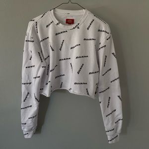 Dickies cropped crew neck sweater
